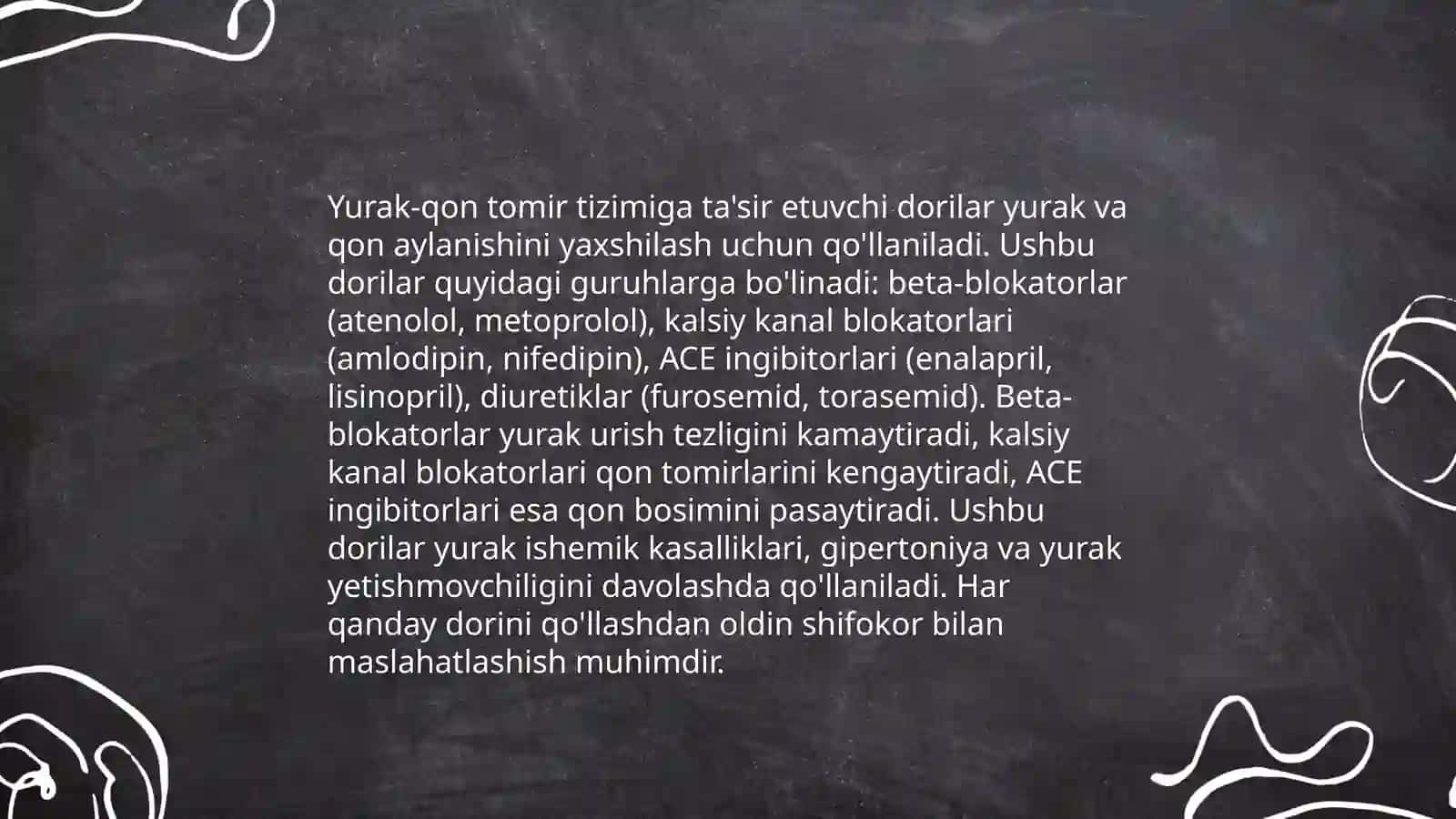 Fiziologik sistemalarga tasir etuvchi hozirgi kunda qollanilyotgan dori moddalar formokologiyasi 4