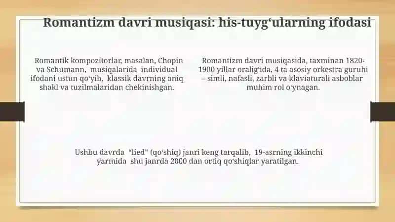 Musiqiy janrlarning kelajagi 4