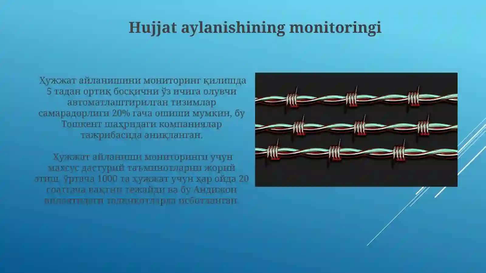 Hujjat aylanishining asosiy bosqichlari 4