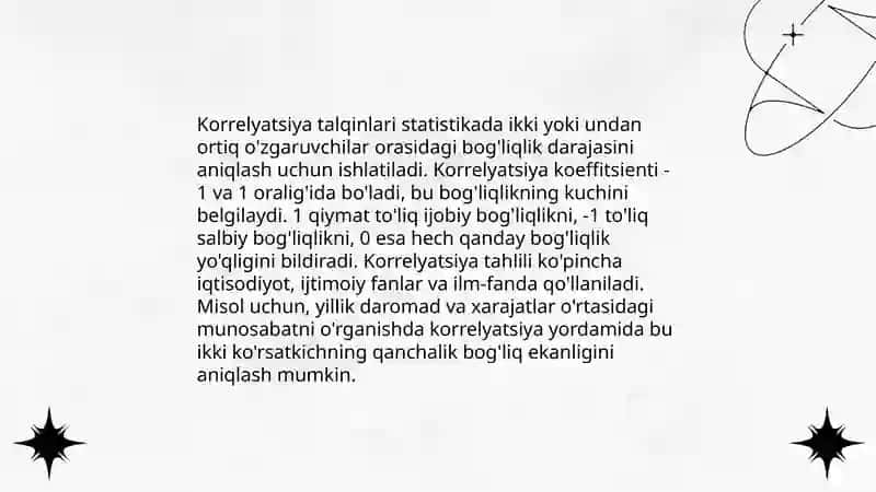 Spirmenning korrelyatsion tahlili 4