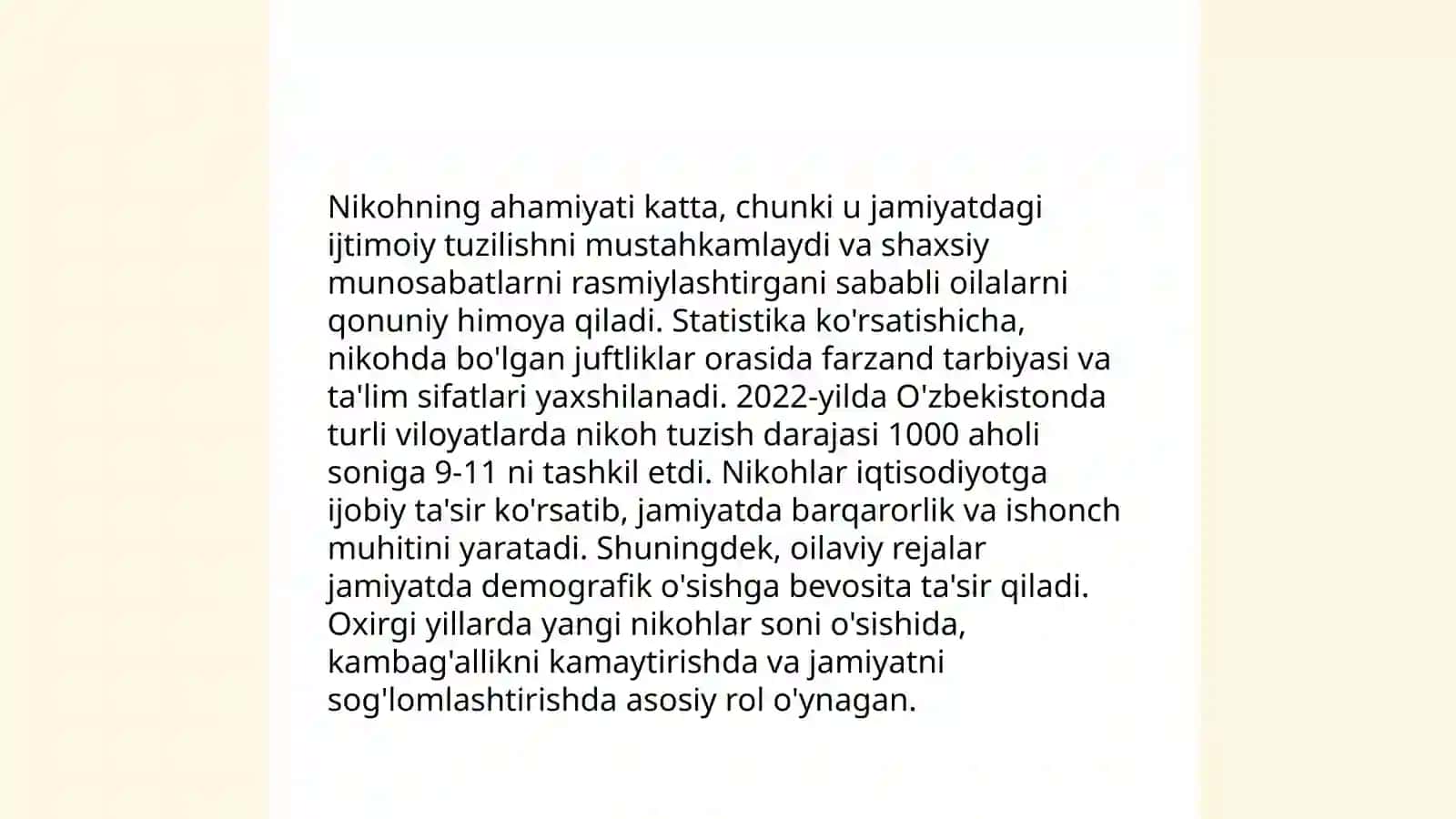 A.Fitratning oila asaridagi oila qurish tartiblari va farzand tarbiyasiga oila ģoyalari 4