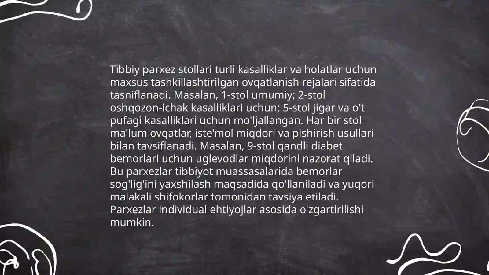 Tibbiyotda ovqatlanish nazariyasi 4