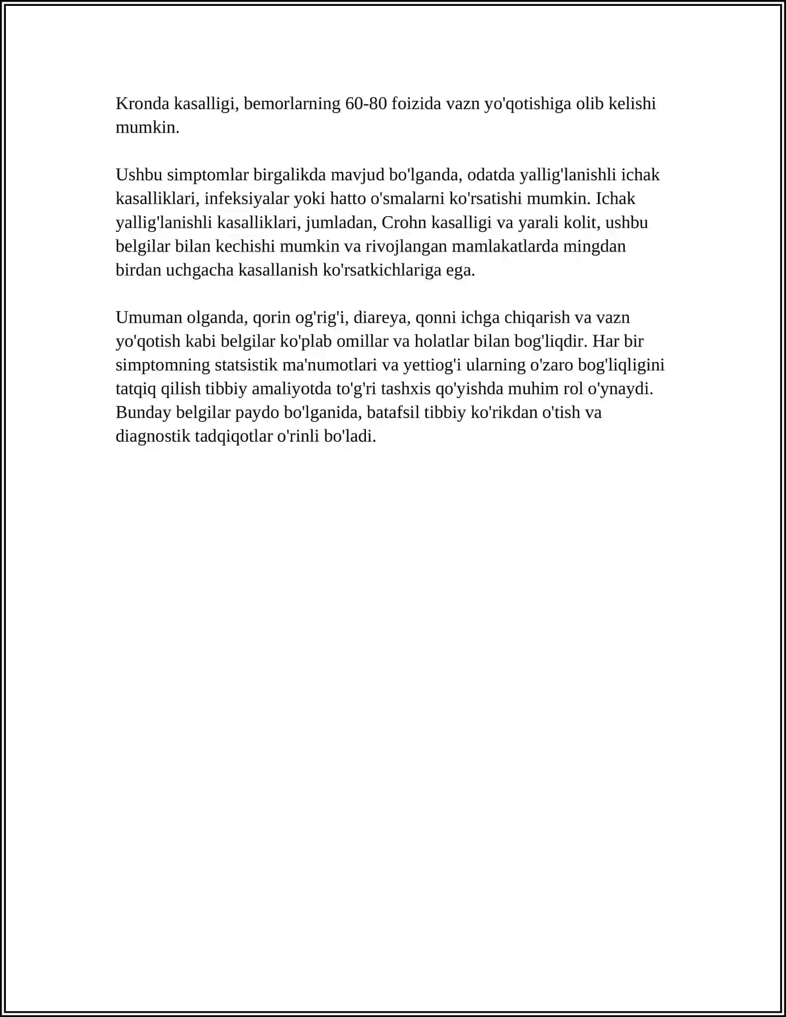 SURUNKALI ENTERIT VA SURUNKALI KOLIT QIYOSIY TASHXISOTI 4