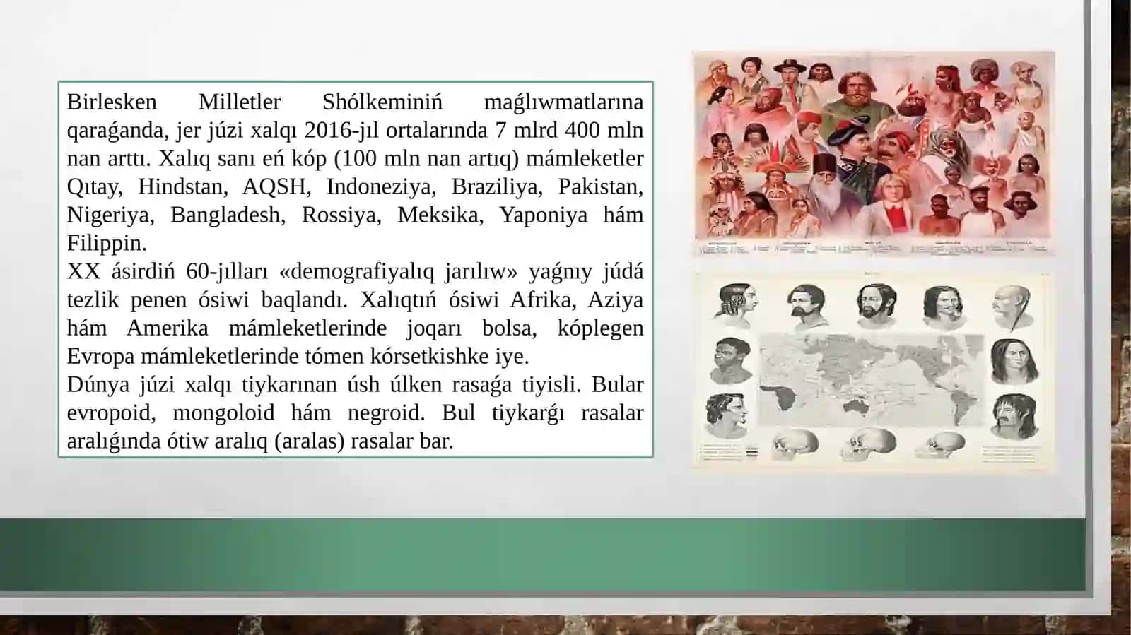 Rasalar haqqinda uliwma 4