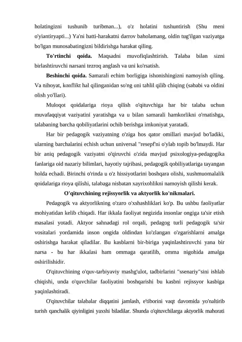 Pedagogik takt va pedagogik odob 4