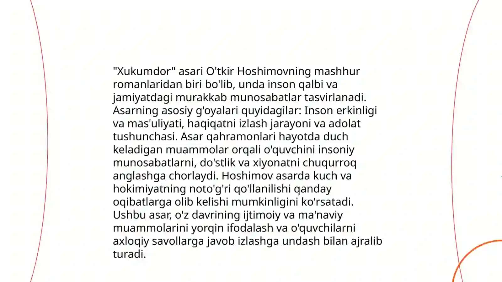 Makiavellining "Xukumdor" asari haqida taqdimot 4