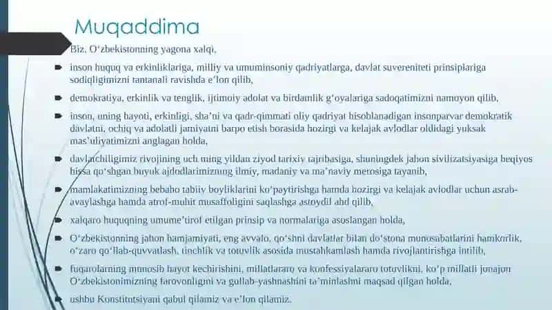 Konstututsiya – farovon hayotimiz poydevori 4