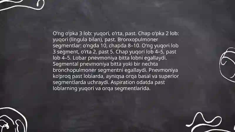 Pnevmoniya kasalligini Anatomiya jihatdan oʻrganish 4
