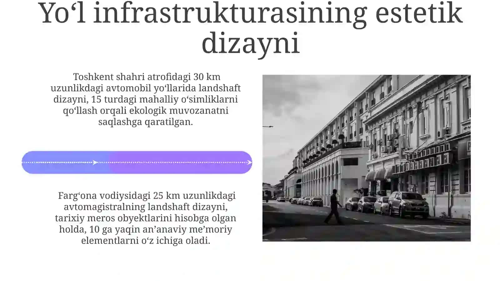 Avtomobilyoʻllarini arxitektura manzaraliobodonlashtirish 4