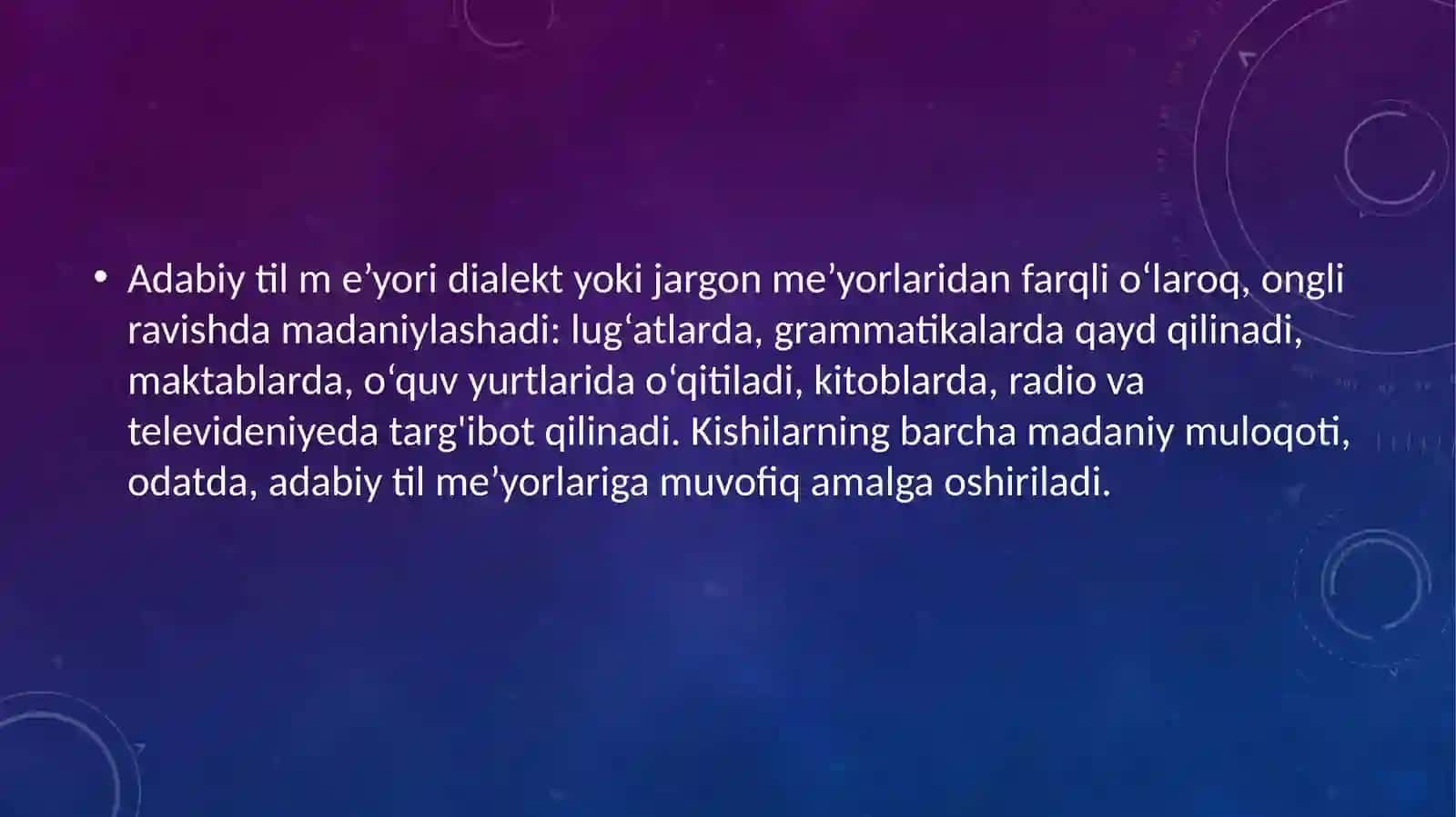 Sotsiolingvistikada lisoniy tushunchalar 4