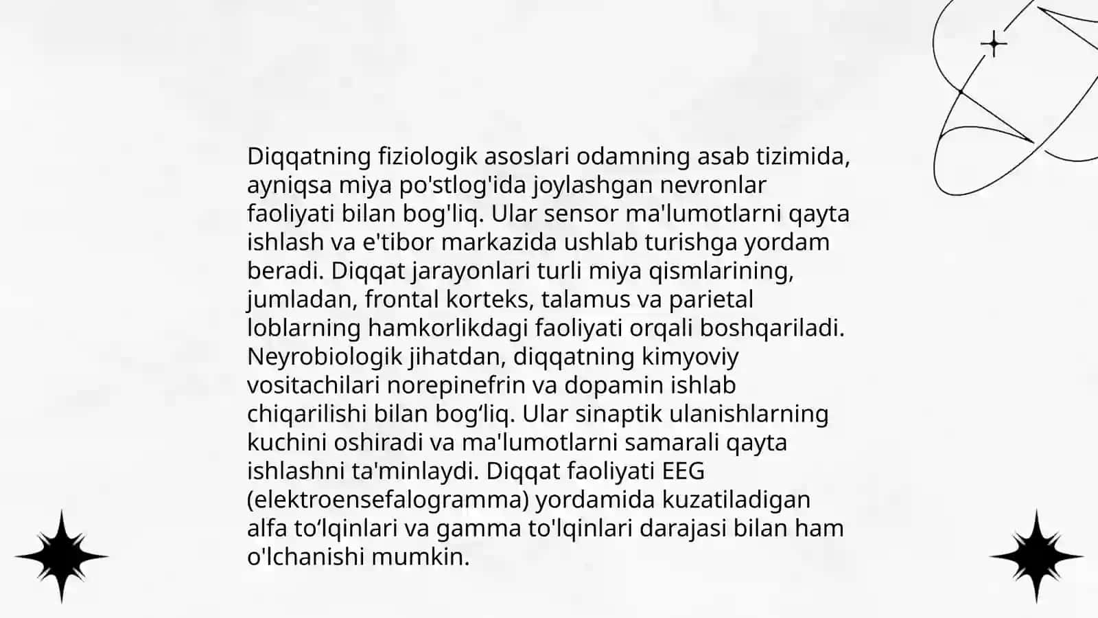 Diqqat va xotira 4