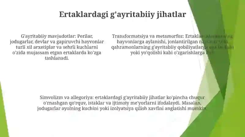 Bolalar Folklori Va Ularning Talqinlari Badiiy Xususiyatlari 4