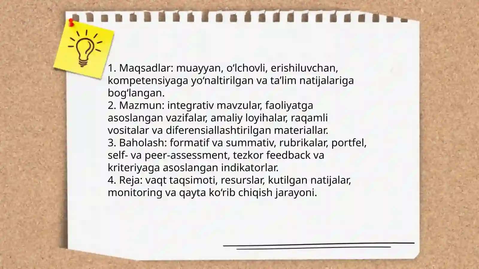 Shaxsni kamol toptirishga yoʻnaltirilgan ta'lim texnologiyasi.Integratsiya haqida umumiy tushincha 4