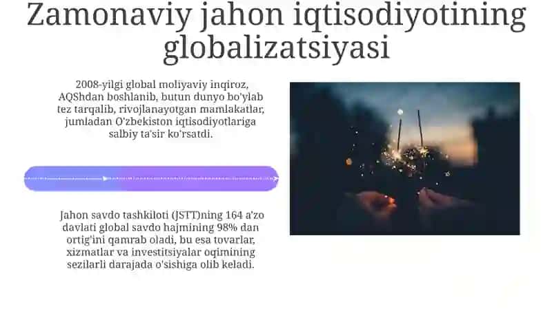 Globalizatsiyaning ta’siri va kelajagi 4