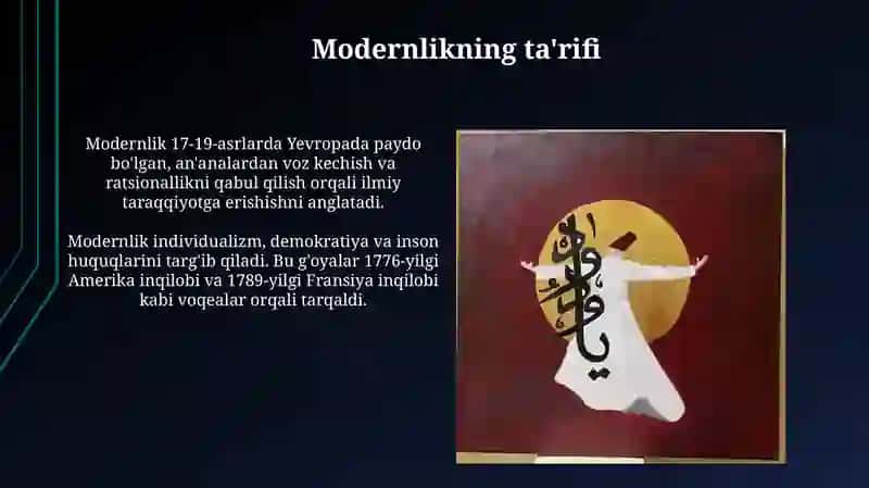 Tasavvuf va zamonaviylik 4