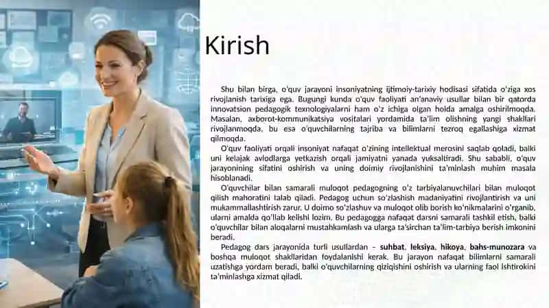 Demokratik jamiyatda o'qituvchi va o'quvchi munosabatida erkinlik tushunchasi 4