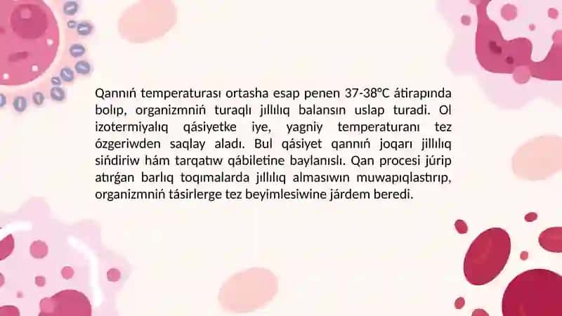 Qannıń fizikalıq quramı 4