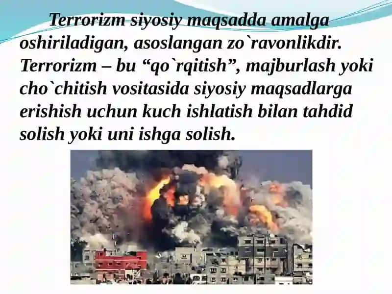 TERRORIZM VA AHOLI MUHOFAZASI 4