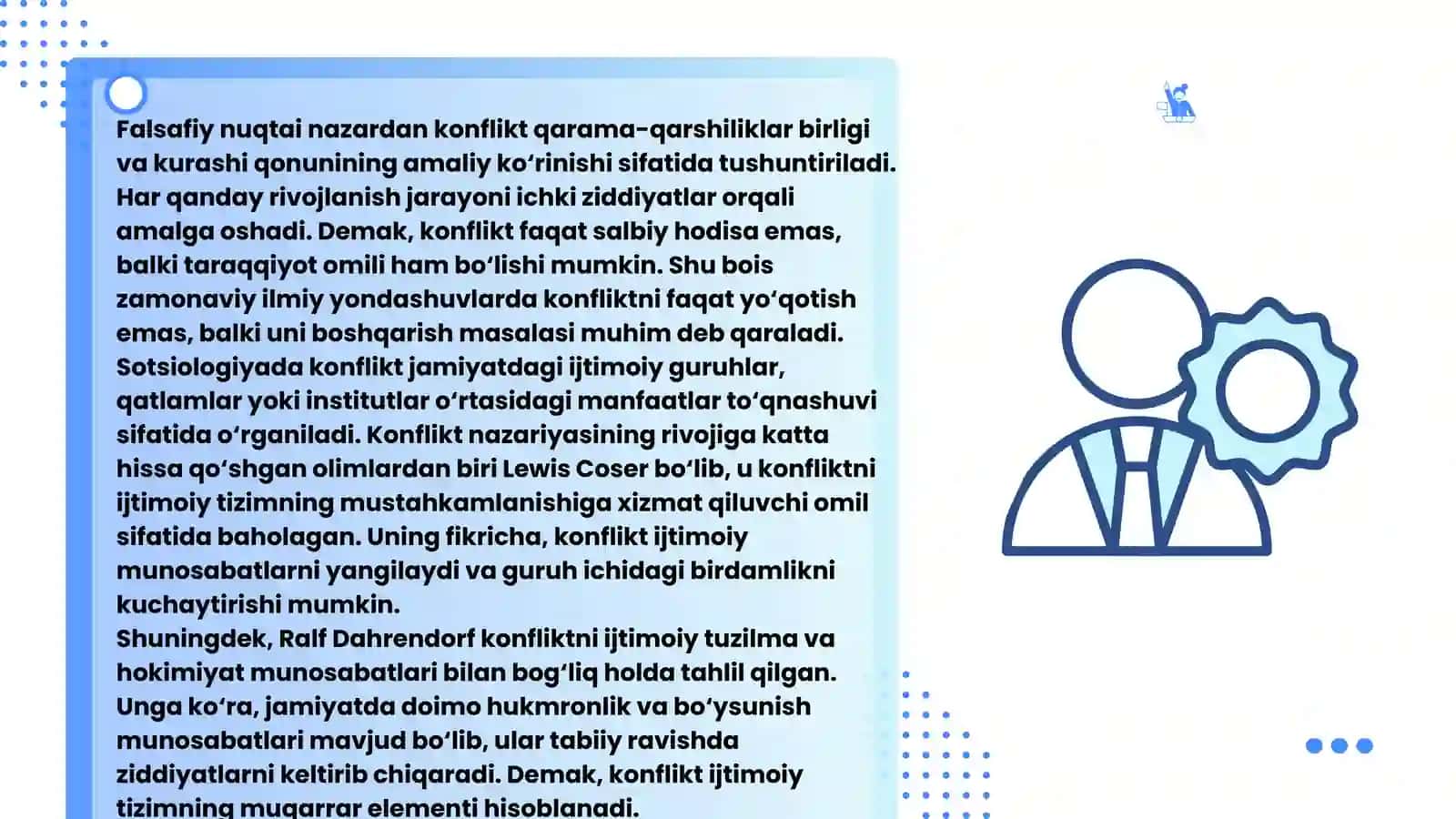Pedagogik konfliktologiyaning mohiyati, obyekti, predmeti, maqsadi, vazifalari va fansifatidapaydobo‘lishi 4