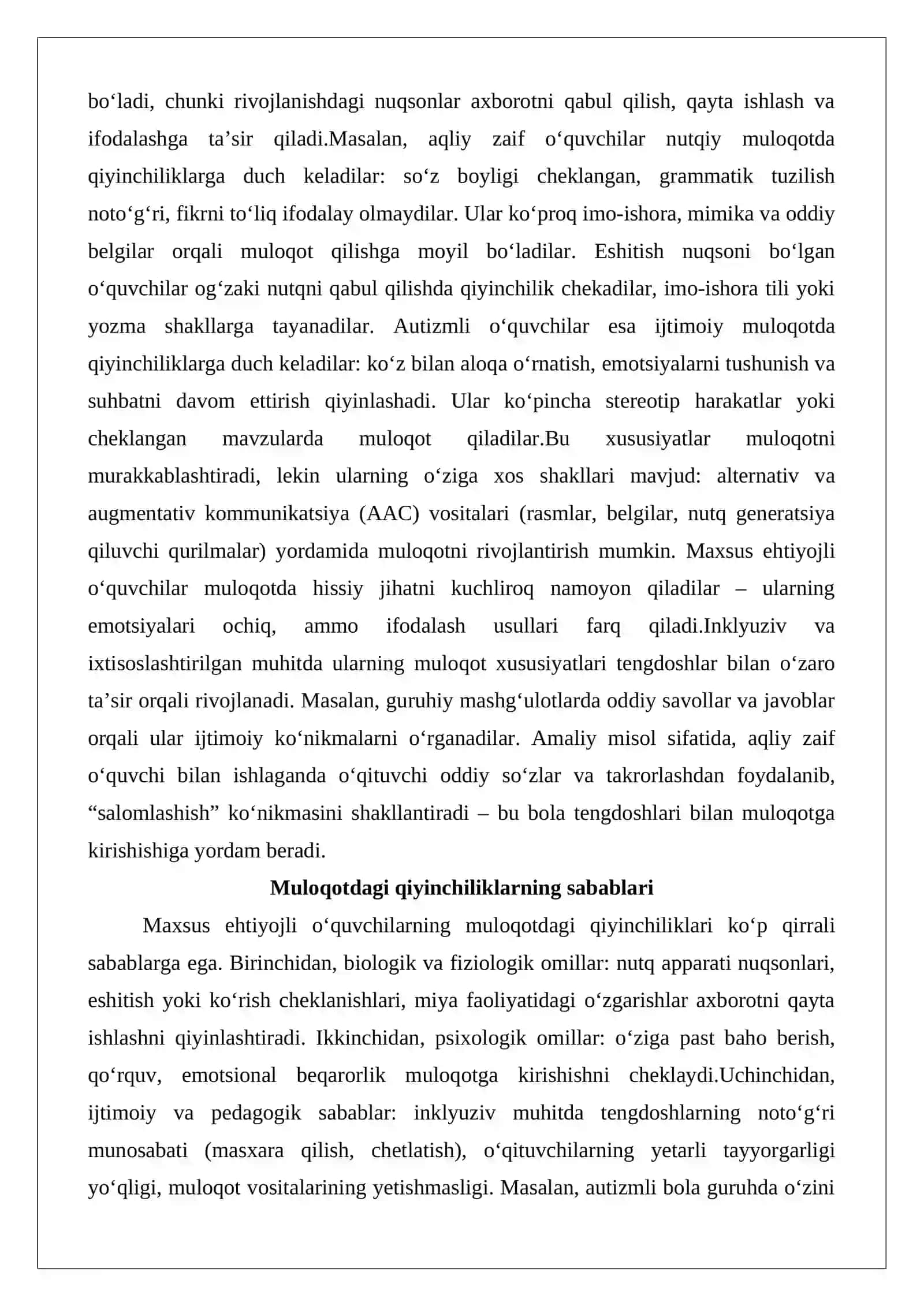 Ixtisoslashtirilgan maktab o‘quvchilarini muloqotga kirishish ko‘nikmalarini rivojlantirish yo‘llari 4
