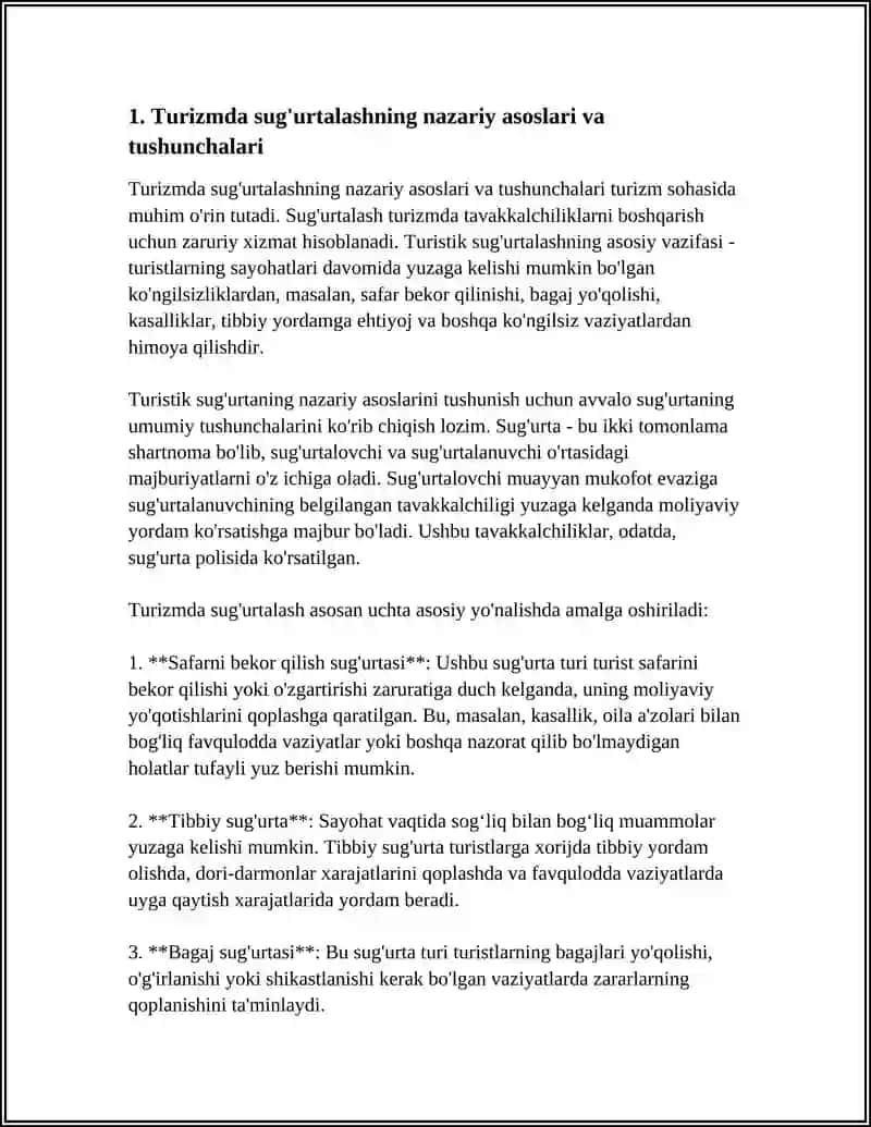 TURIZIMDA SUGURTALASH 4