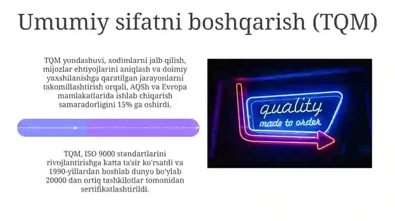 Sifat menejmenti nazariyasining rivojlanish davri 4