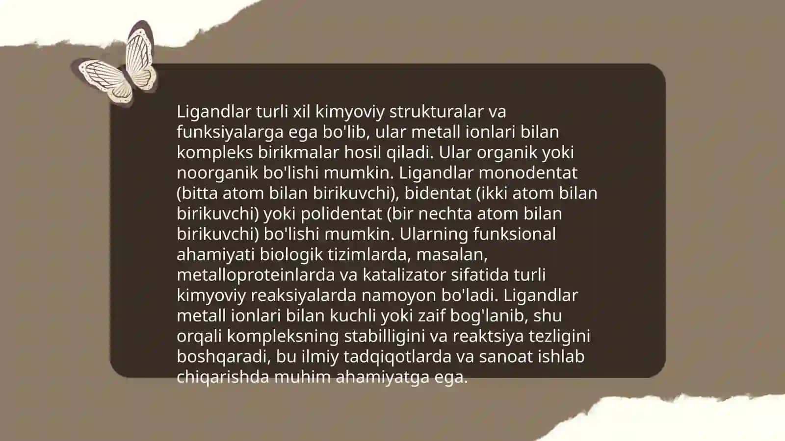 Kompleks birikmalarning olinish usullari 4