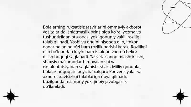 Media muhitda bola huquqlari 4
