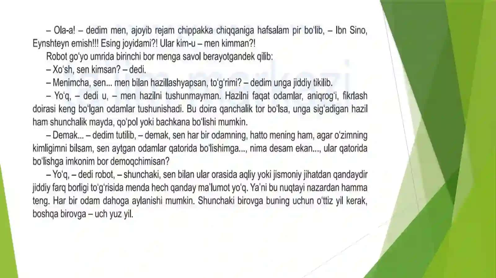 O‘zlikni anglash zavqi 4
