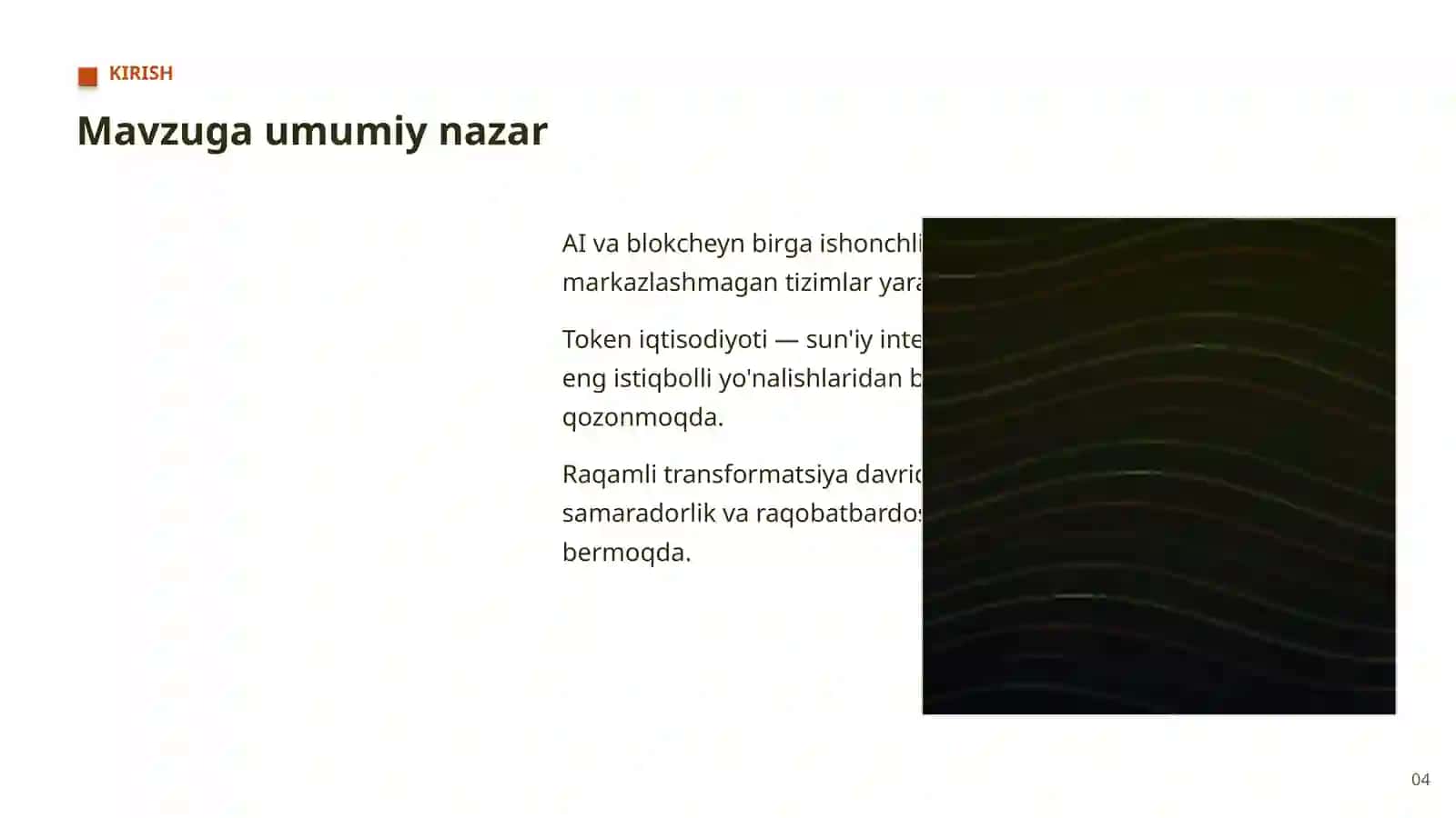 Token iqtisodiyoti: imkoniyat va yechimlar 4