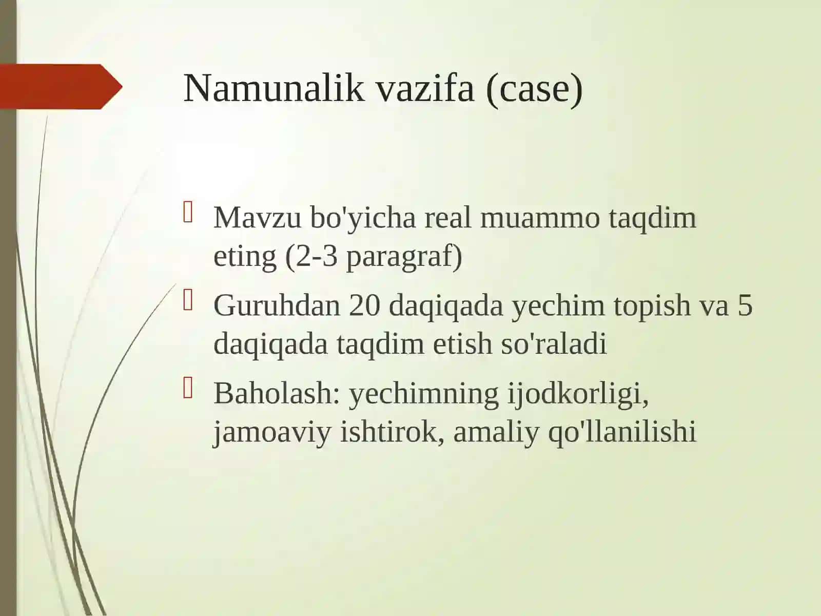 Seminarmashg'ulotlarigatayyorgarlikko'rishvaunio'tkazishmetodikasi 4