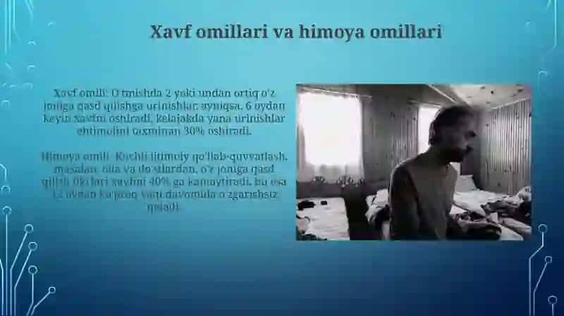 Bemorlarni suyitsidal fikrlashining óziga xos xususiyati 4