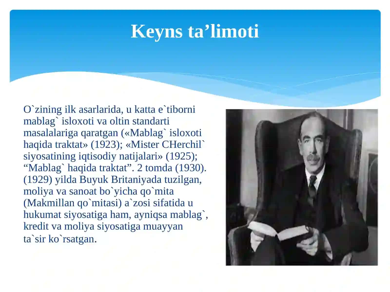 Keyns va keynschilik taʼlimoti 4