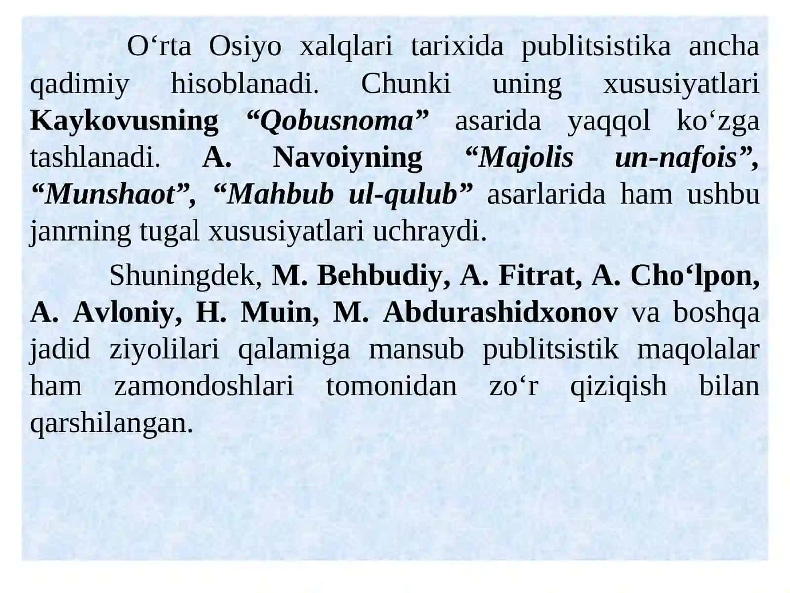 Publitsistik va so‘zlashuv uslubining grammatik xususiyatlari 4