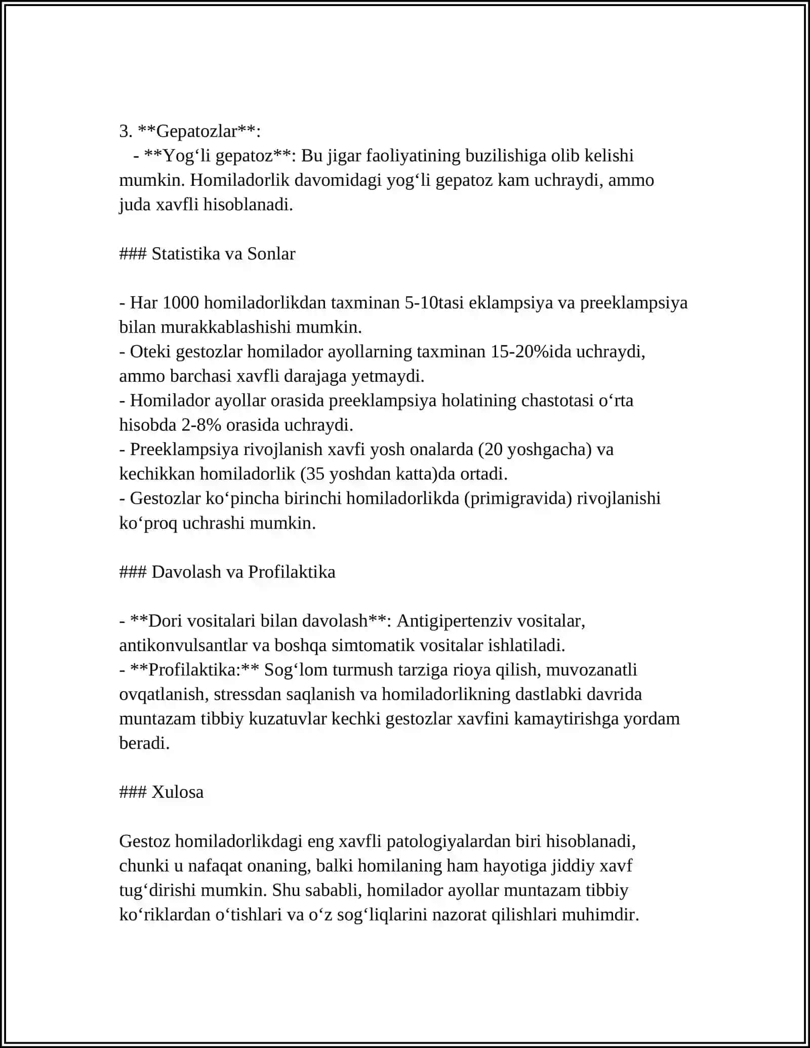 HOMILADORLIKDA GESTOZLAR 4