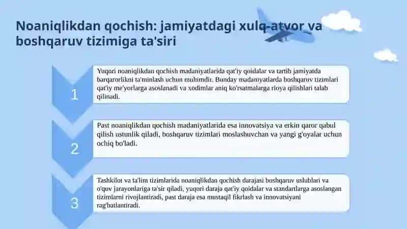 Noaniqlikdan qochish va kuchli masofa 4