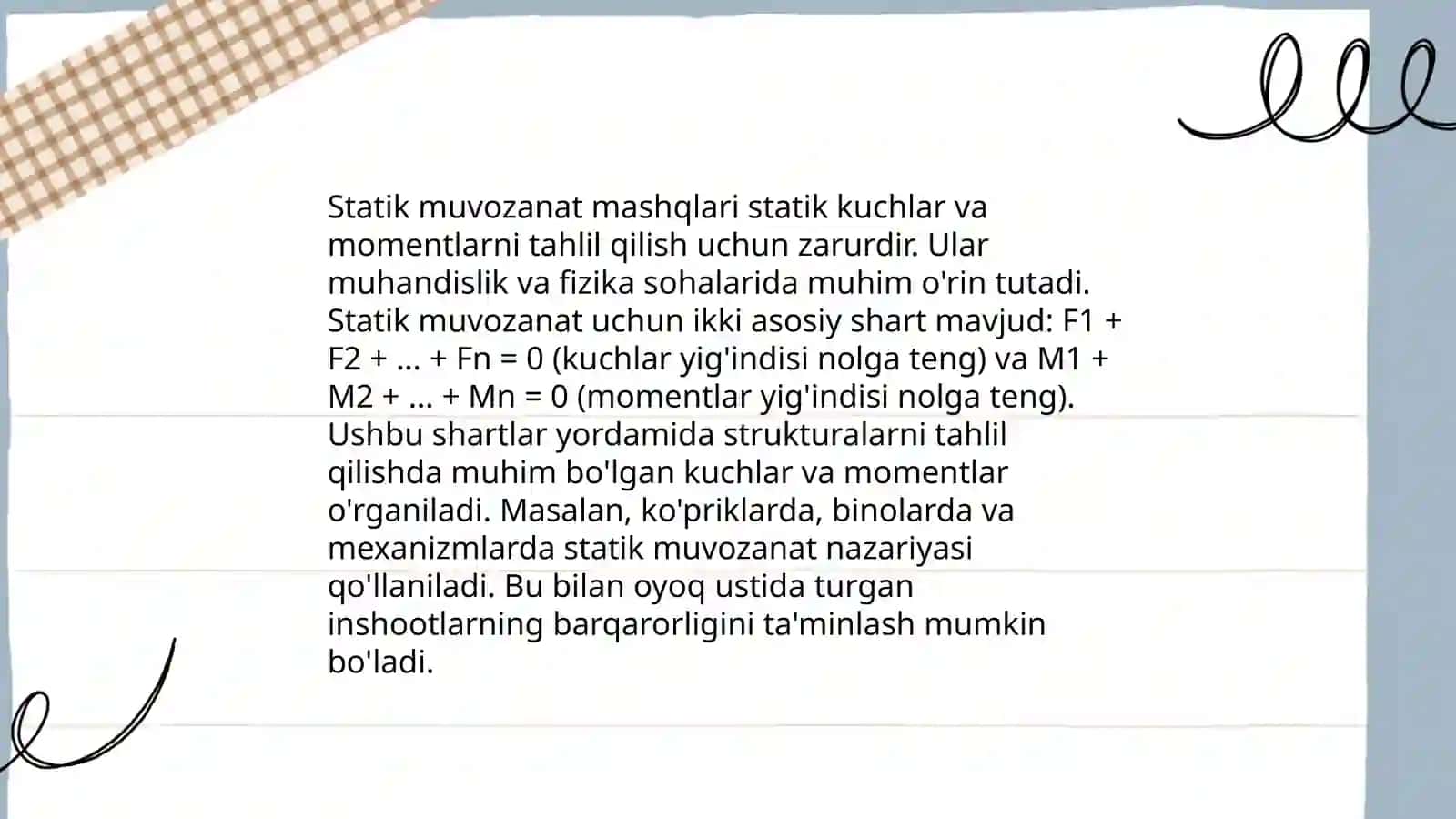 Muazonat saqlash mashqlarini bajarish 4