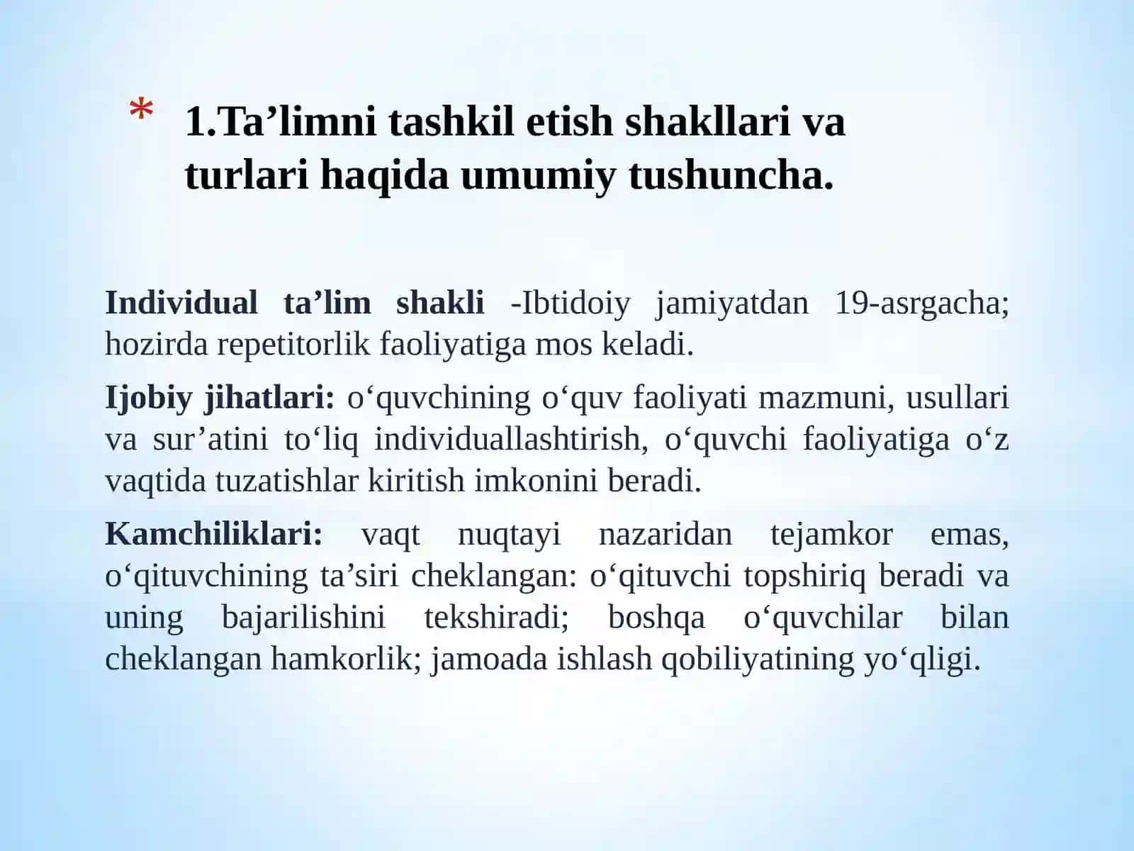 O’qitish usullari va o’quv vositalari 4