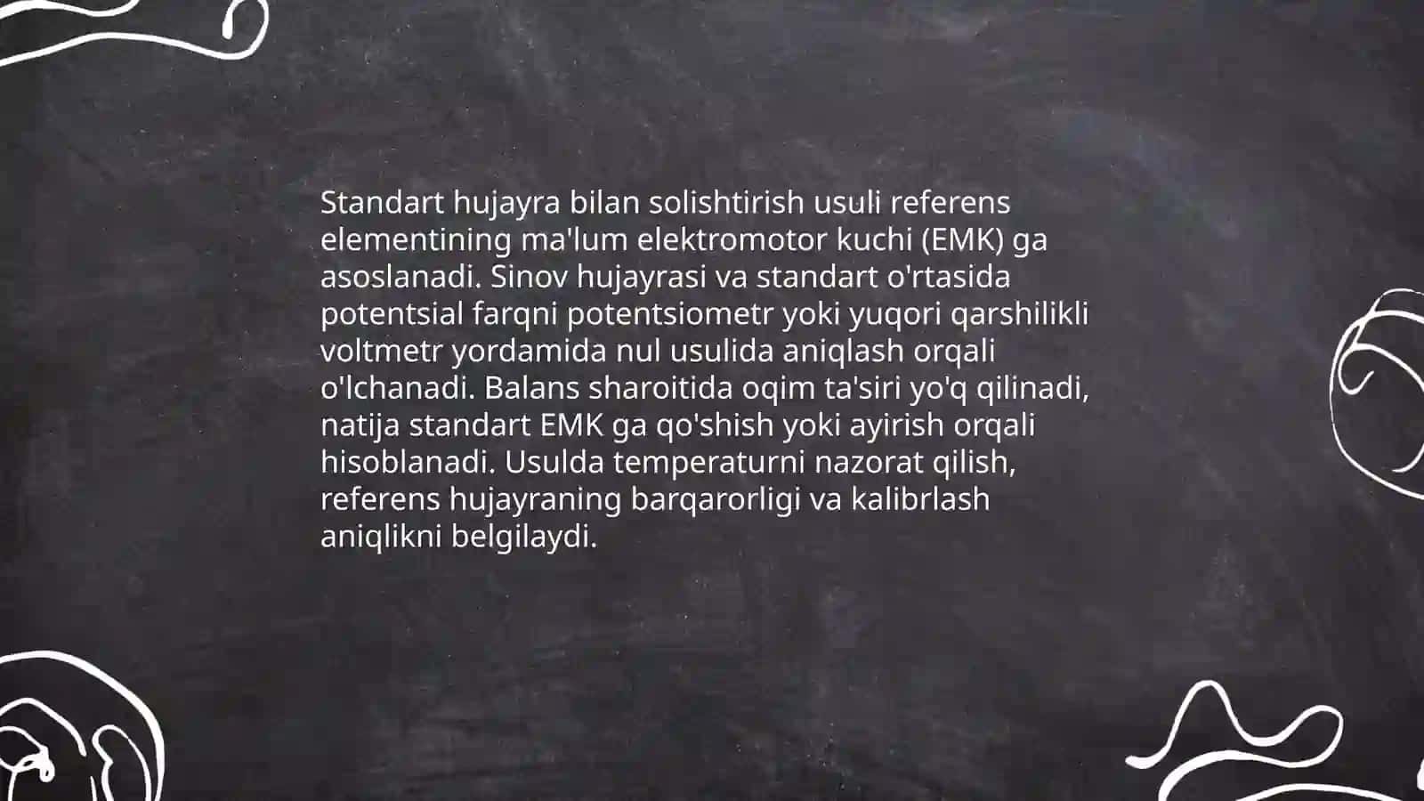 Elektr yurituvchi kuchni aniqlash usullari 4