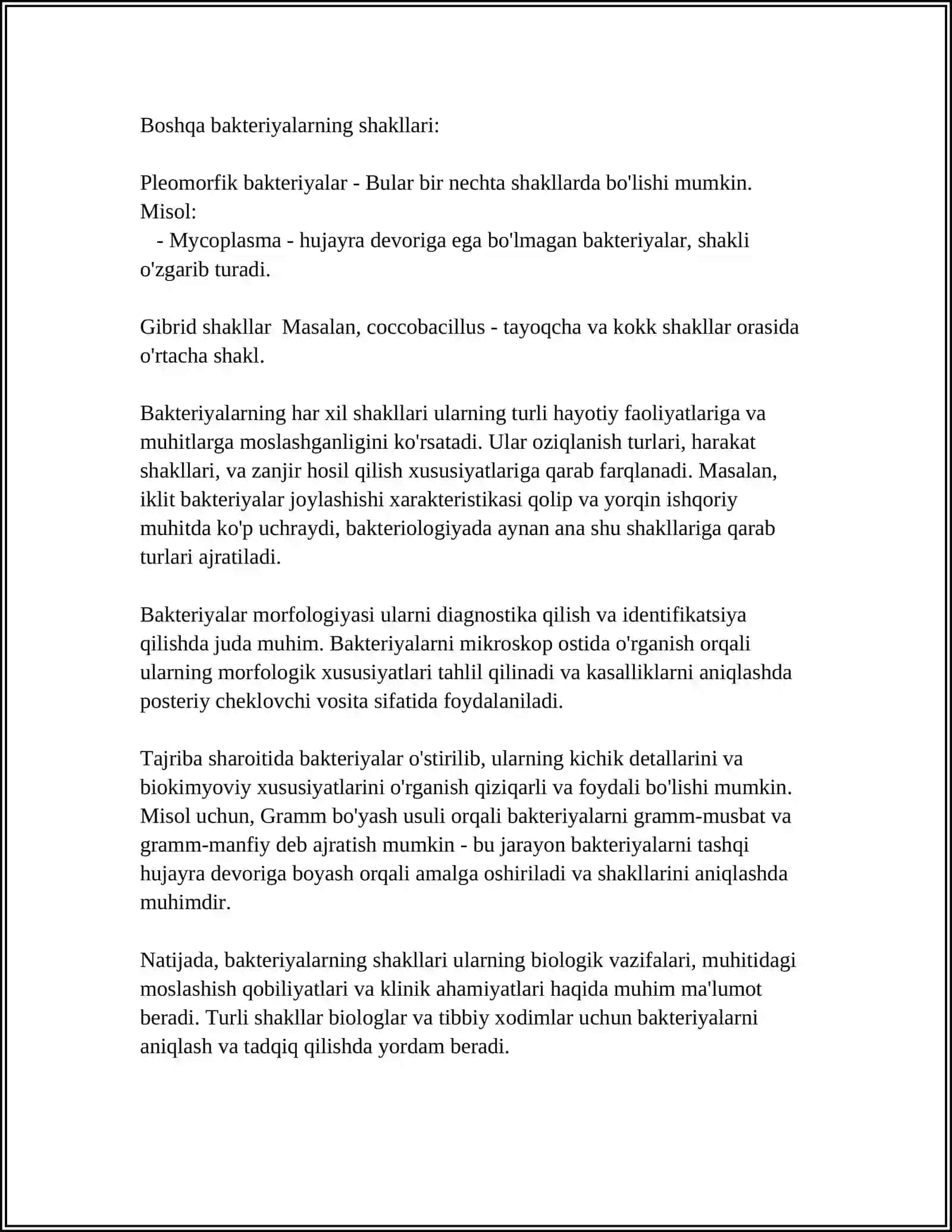 BAKTERIYALAR MARFOLOGIYASI 4