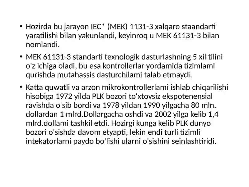 Zamonaviy TJABT daqo'llanuvchi kontrollerlar 4