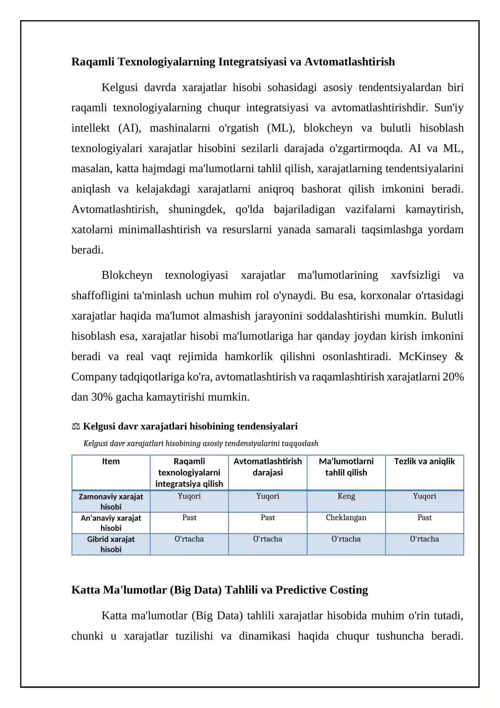 KELGUSI DAVR XARAJATLARI HISOBI USULLARI VA MODELLARI 4