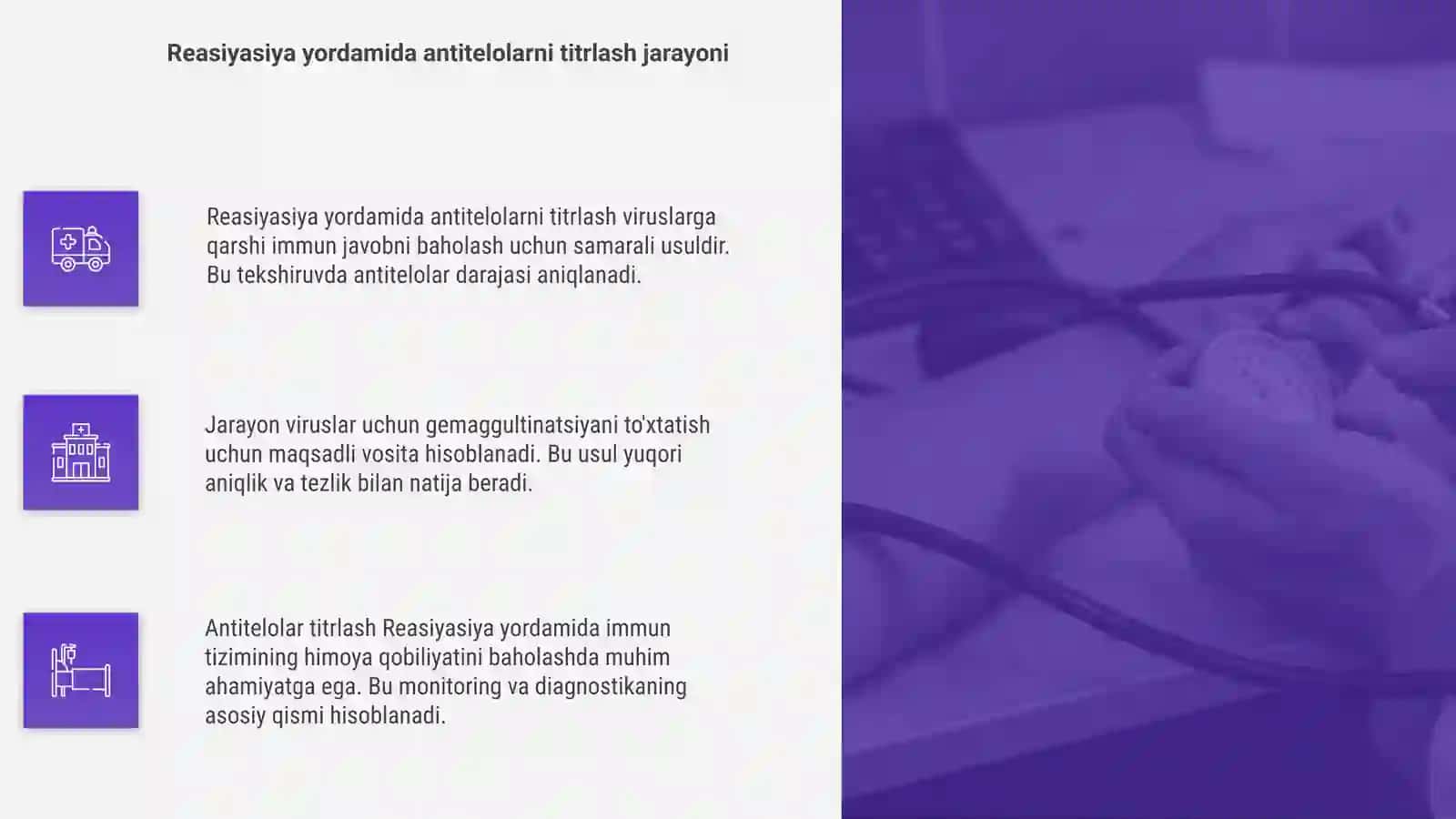 Gemaggultinatsiya to'xtatish 4