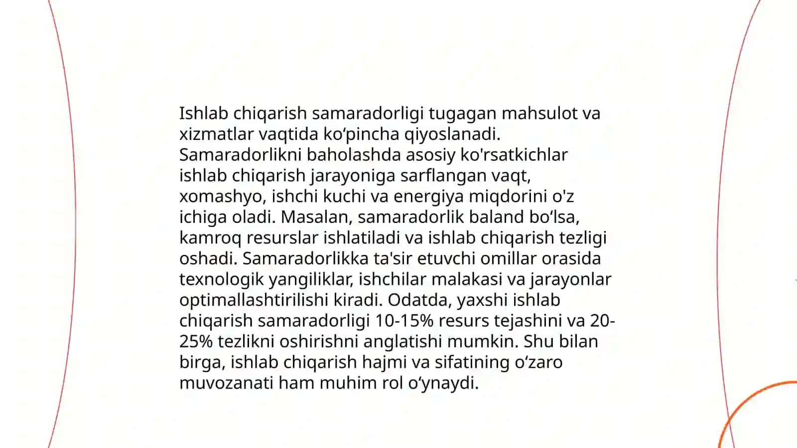 Maxsulot (ish xizmat) lar ishlab chiqarish hajmining tahlili 4