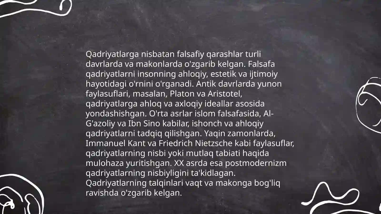 Qadriyatlar falsafasi 4