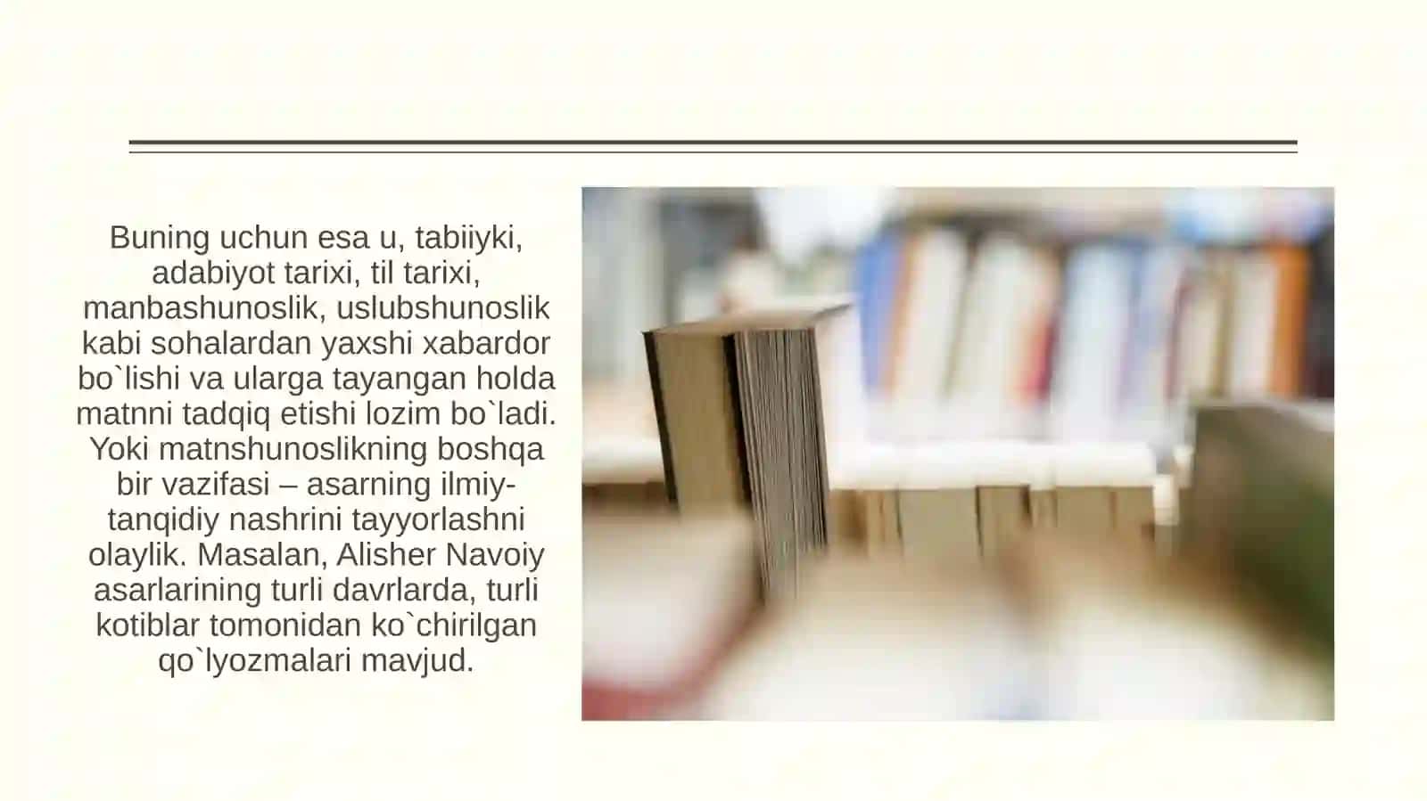 Adabiyotshunoslik fanining asosiy va yordamchi sohalari 4