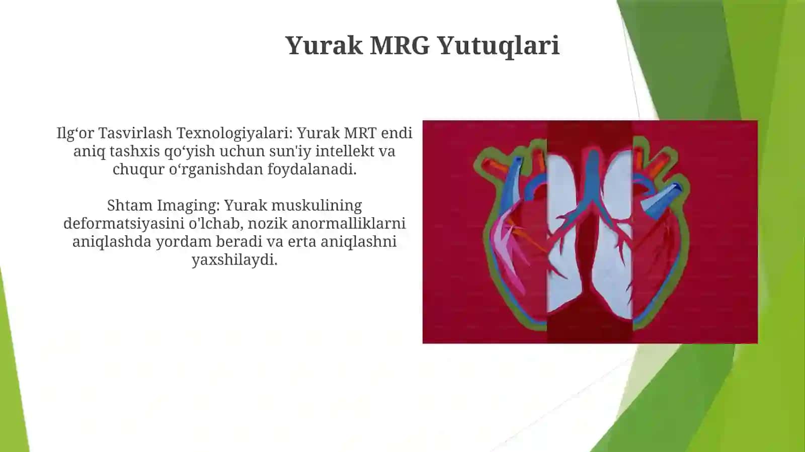 Yurak faoliyati ni tekshirish yangi usullari 4