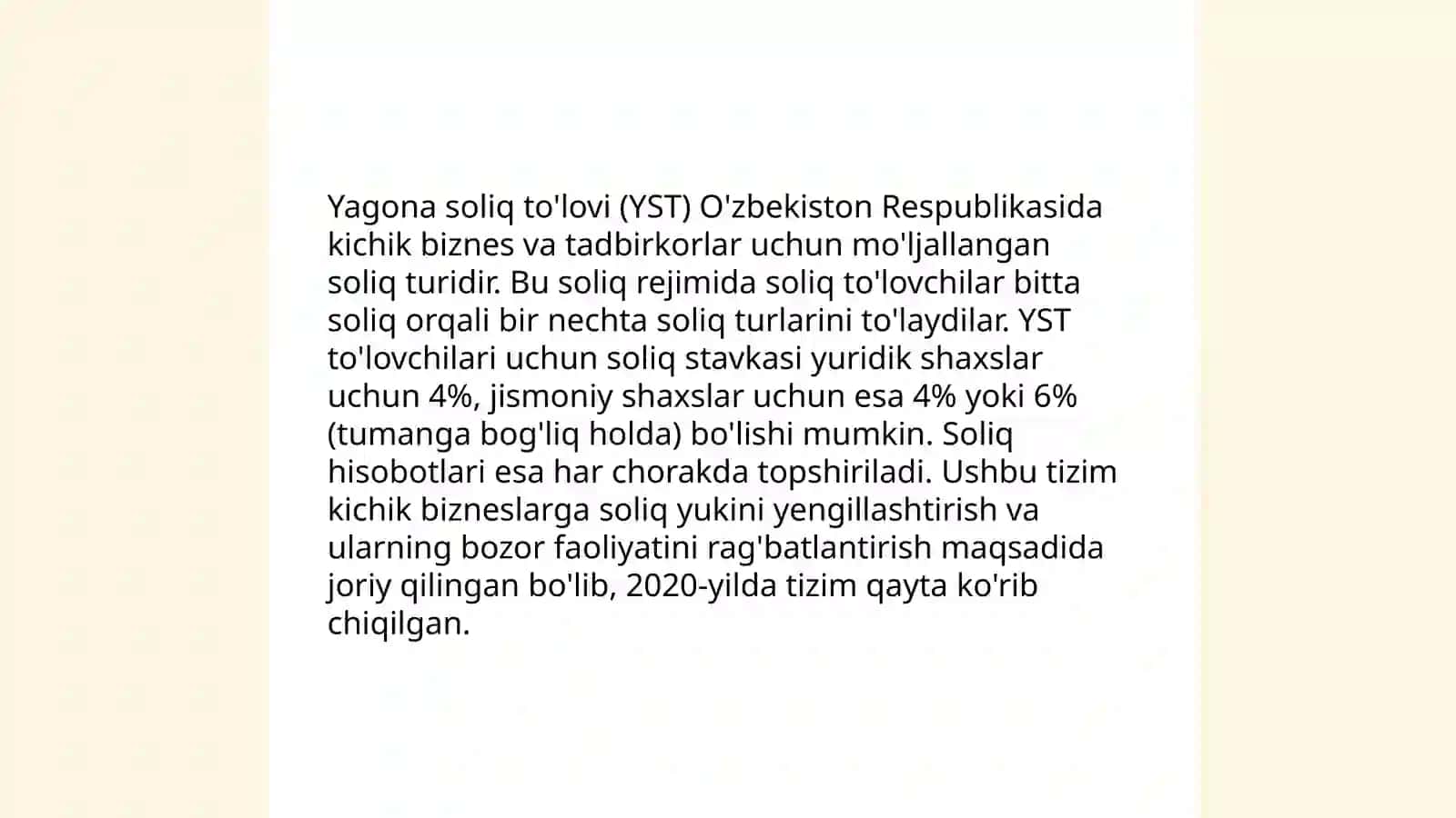 QQS (Qo'shilgan qiymat solig'i) hisob-kitobi 4