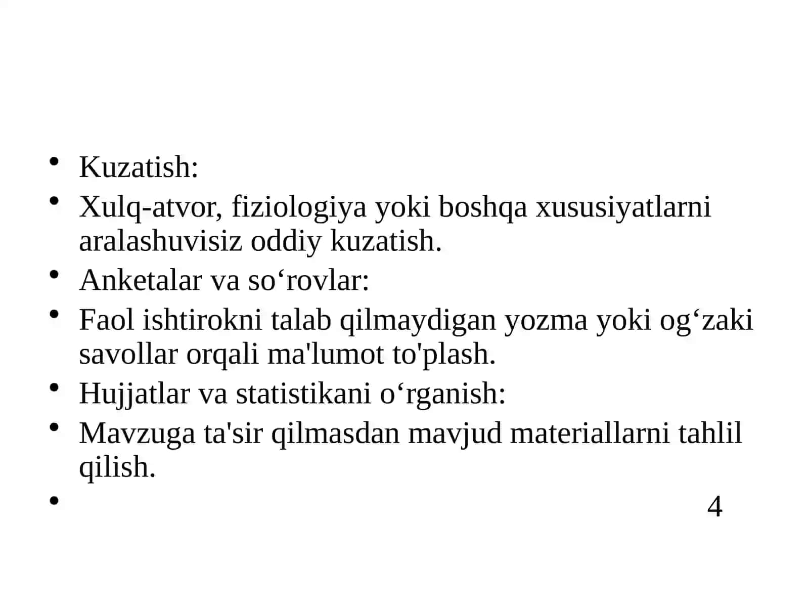 Passiv va aktiv diagnostika usullarining qiyosiy tahlili 4