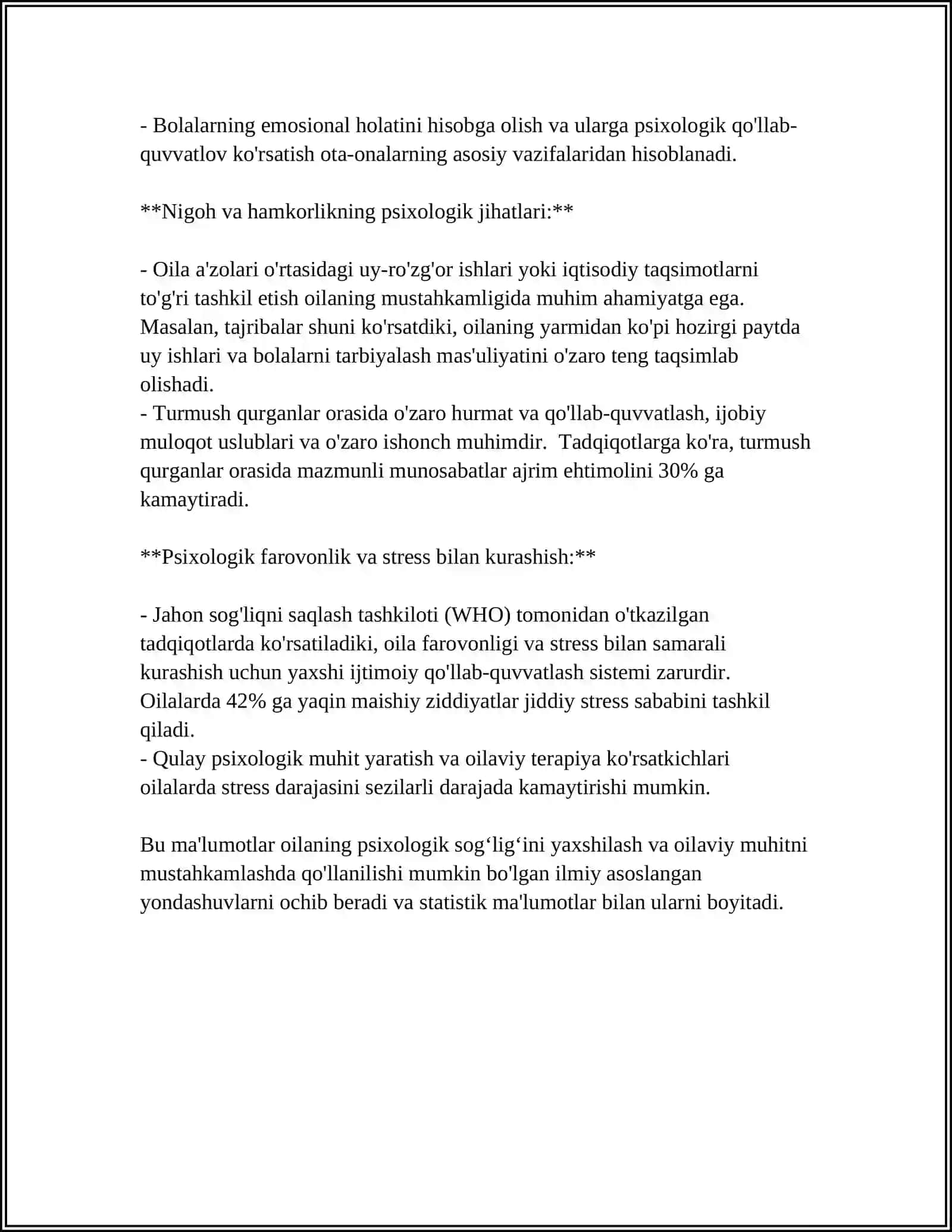 OILA PSIXOLOGIYASI FUNKSIYALARI HAQIDA TUSHUNCHA 4